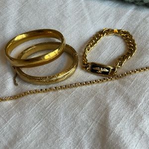 Vintage Gold Bracelets